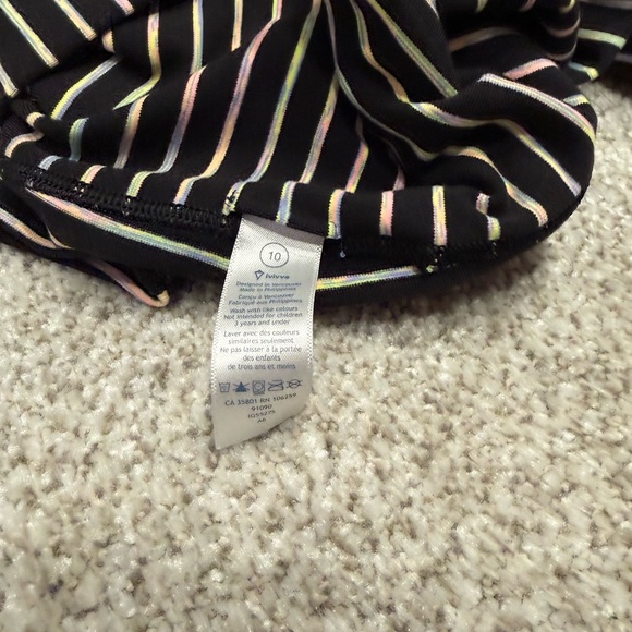 Ivivva Raonbow Striped Rythmic tight - Picture 3 of 7